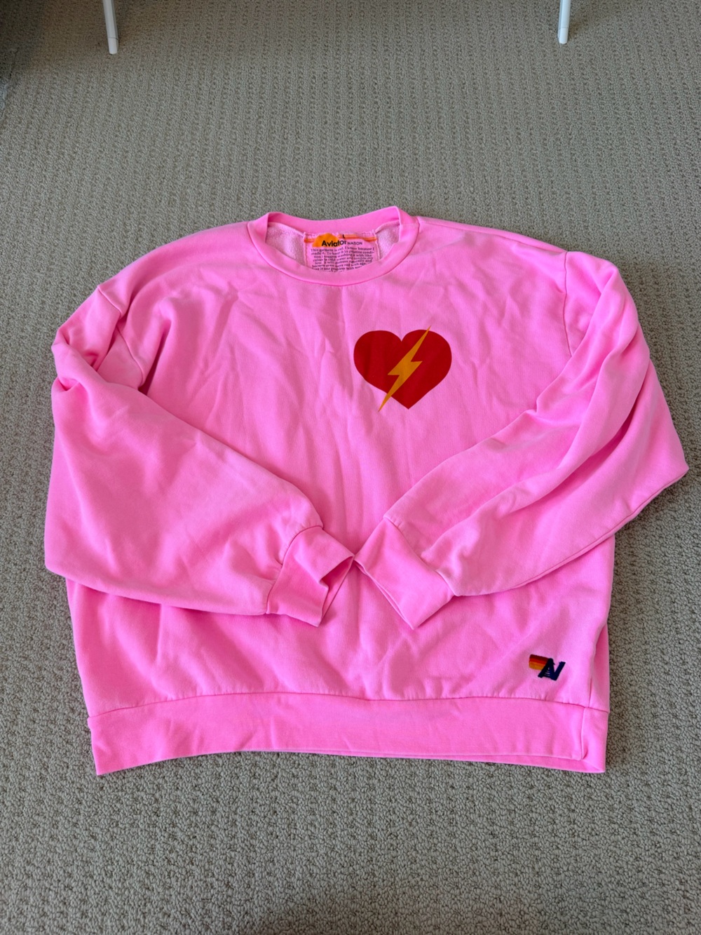 Aviator Nation Hot Pink Bolt Heart Valentine’s Day Set - Picture 4 of 11